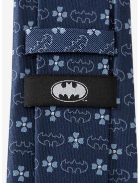 DC Comics Batman Floral Navy Tie, , hi-res