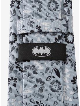 DC Comics Batman Patterned Floral Blue Tie, , hi-res