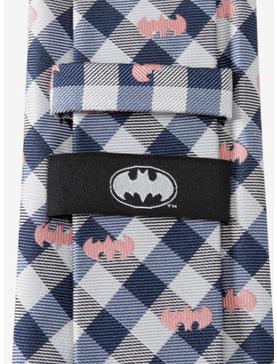 DC Comics Batman Plaid Navy Tie, , hi-res