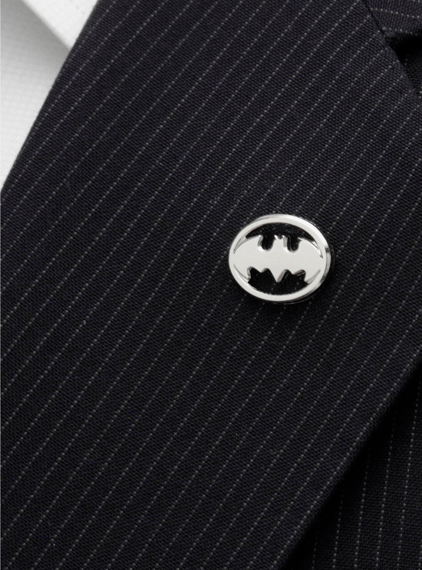 DC Comics Batman Stainless Steel Lapel Pin, , alternate