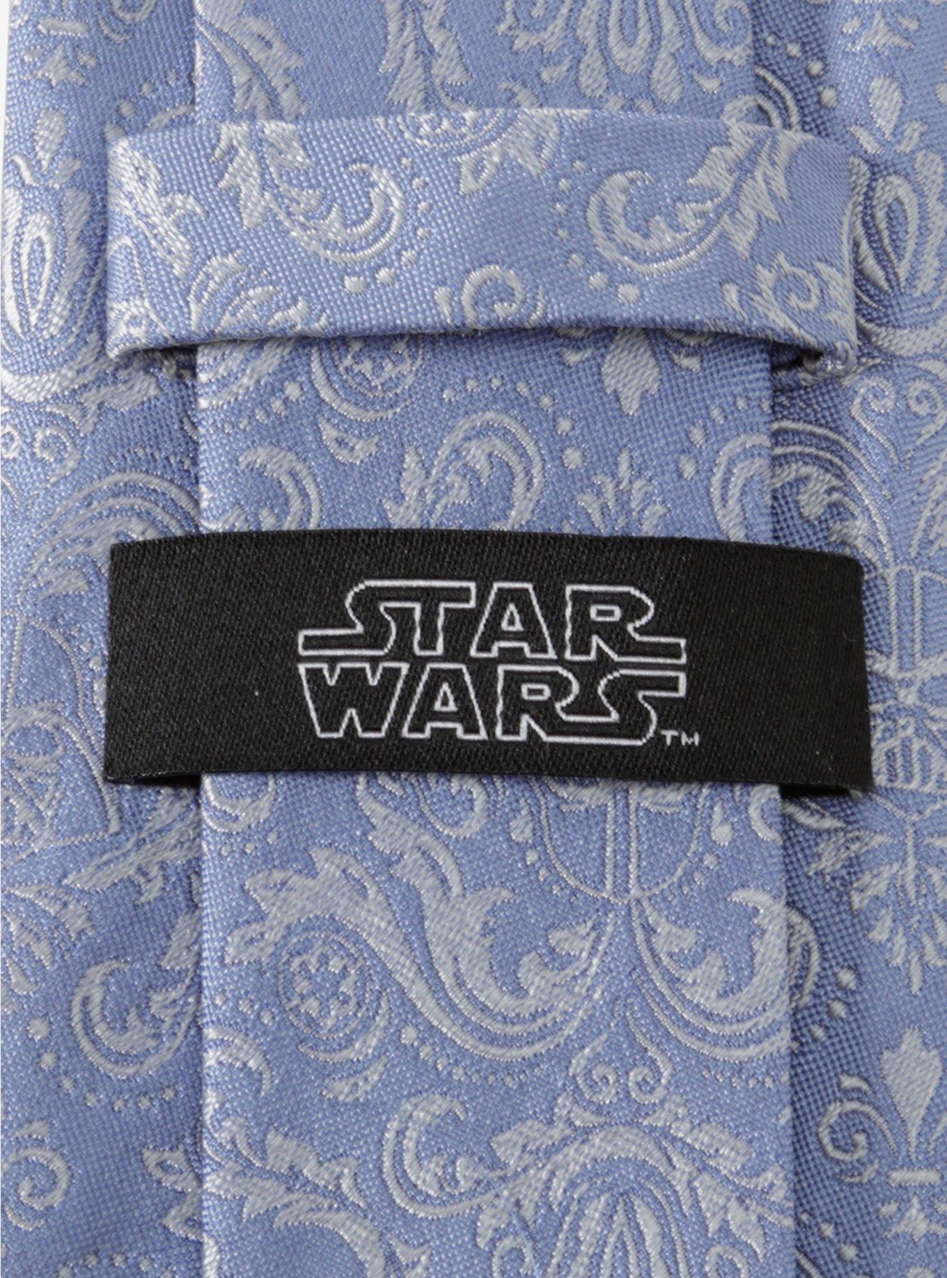 Star Wars Damask Darth Vader Blue Tie, , alternate