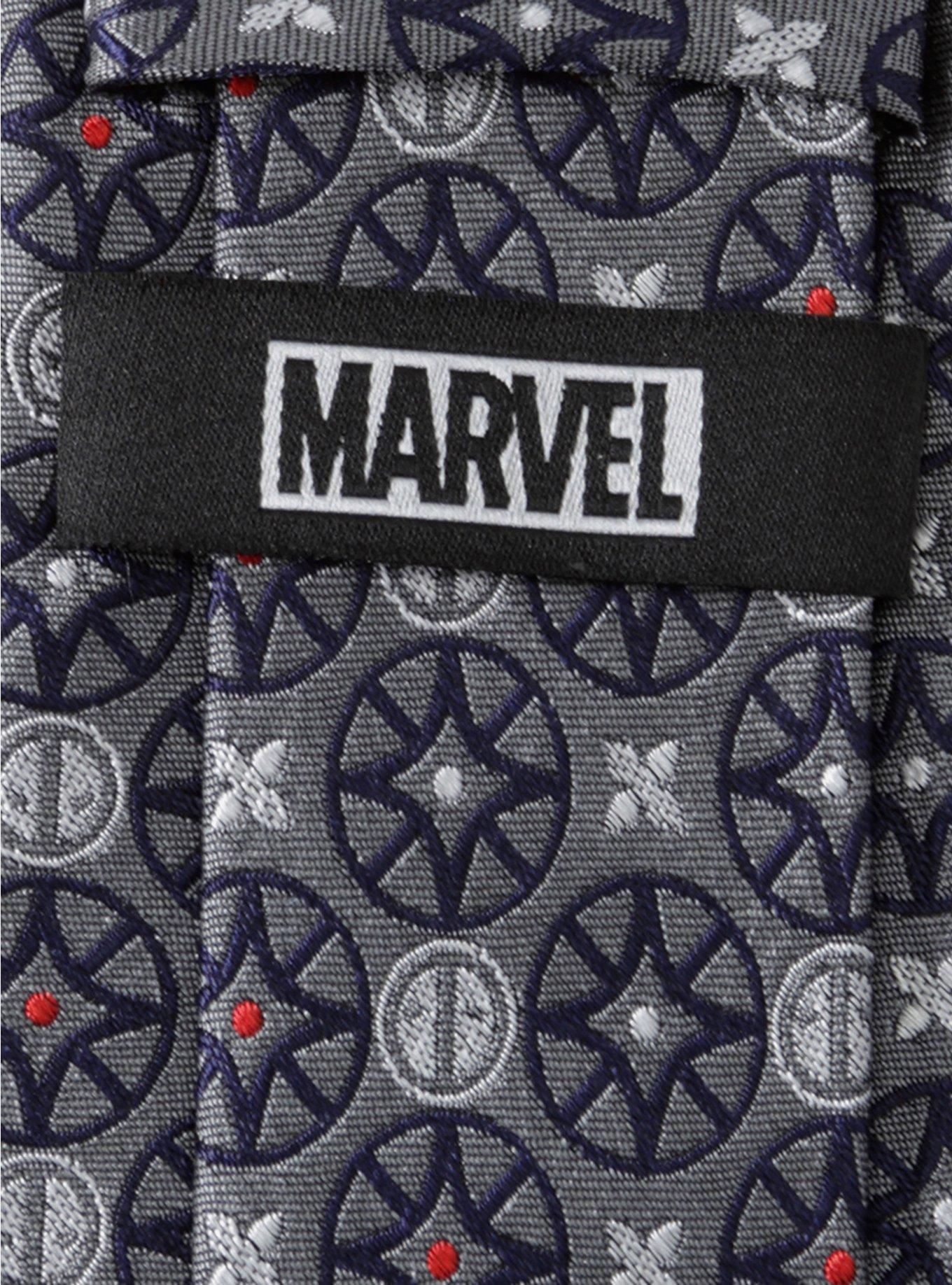 Marvel Deadpool Gray Tie, , hi-res