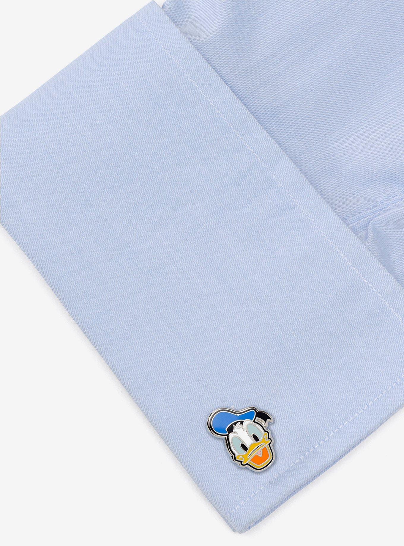 Disney Donald Duck Two Faces Cufflinks, , alternate