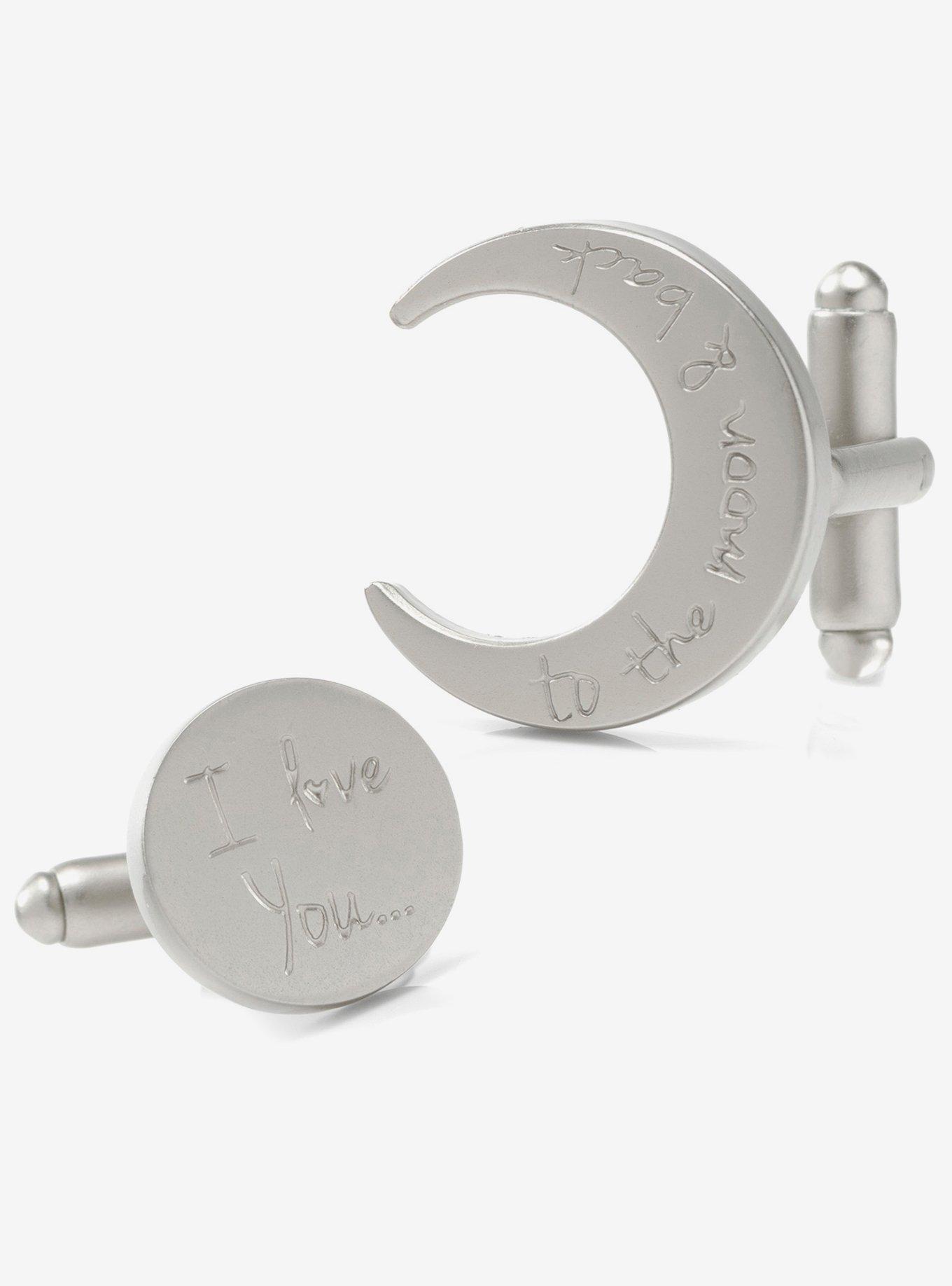 Love You to the Moon and Back Cufflinks, , alternate