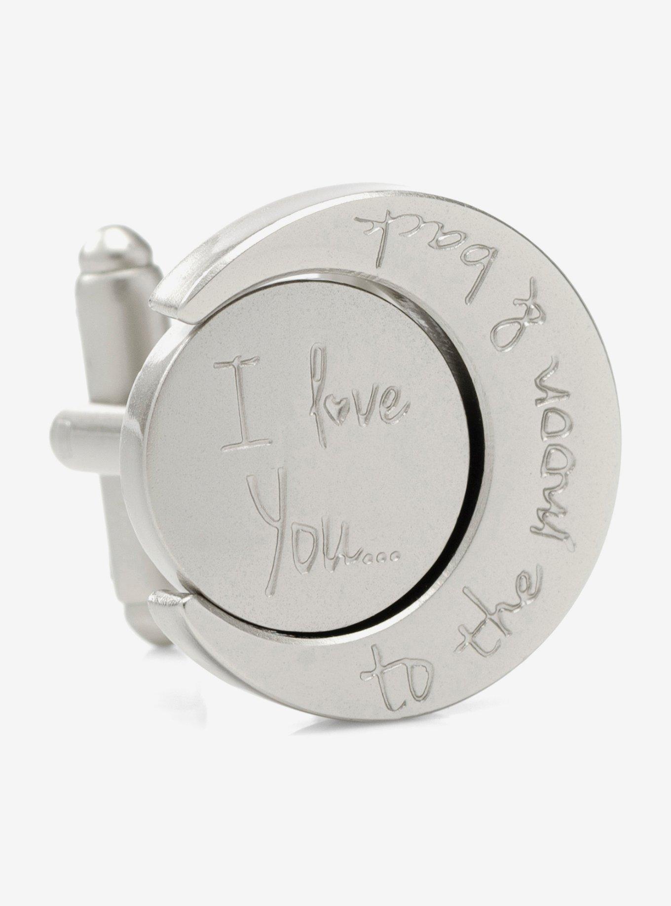 Love You to the Moon and Back Cufflinks, , alternate