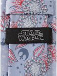 Star Wars Floral Icons Light Blue Tie, , alternate