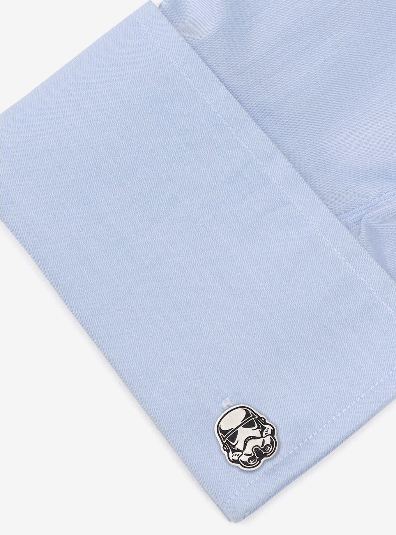 Star Wars Stormtrooper Stainless Steel Cufflinks, , alternate