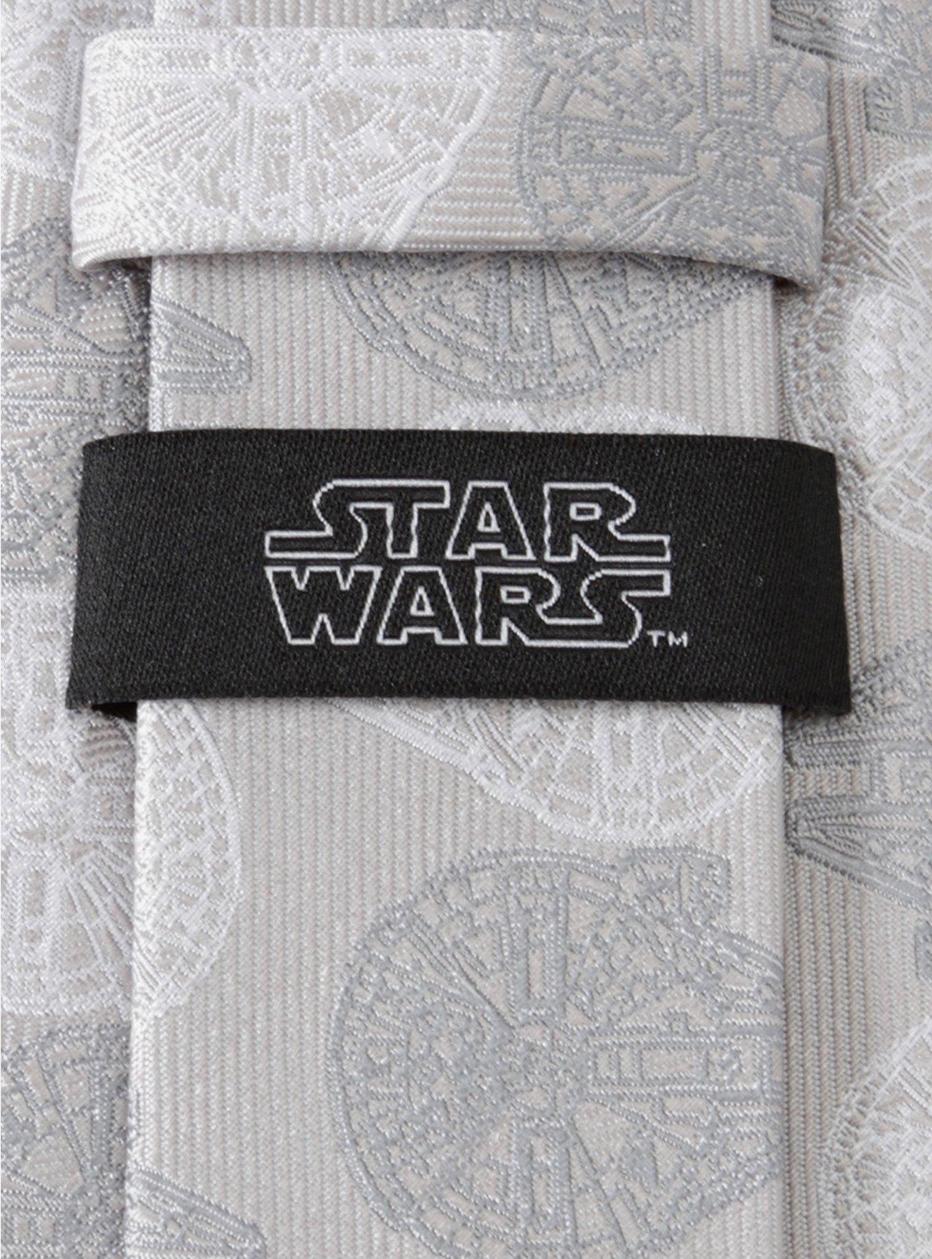 Star Wars The Millennium Falcon Gray Tie, , alternate