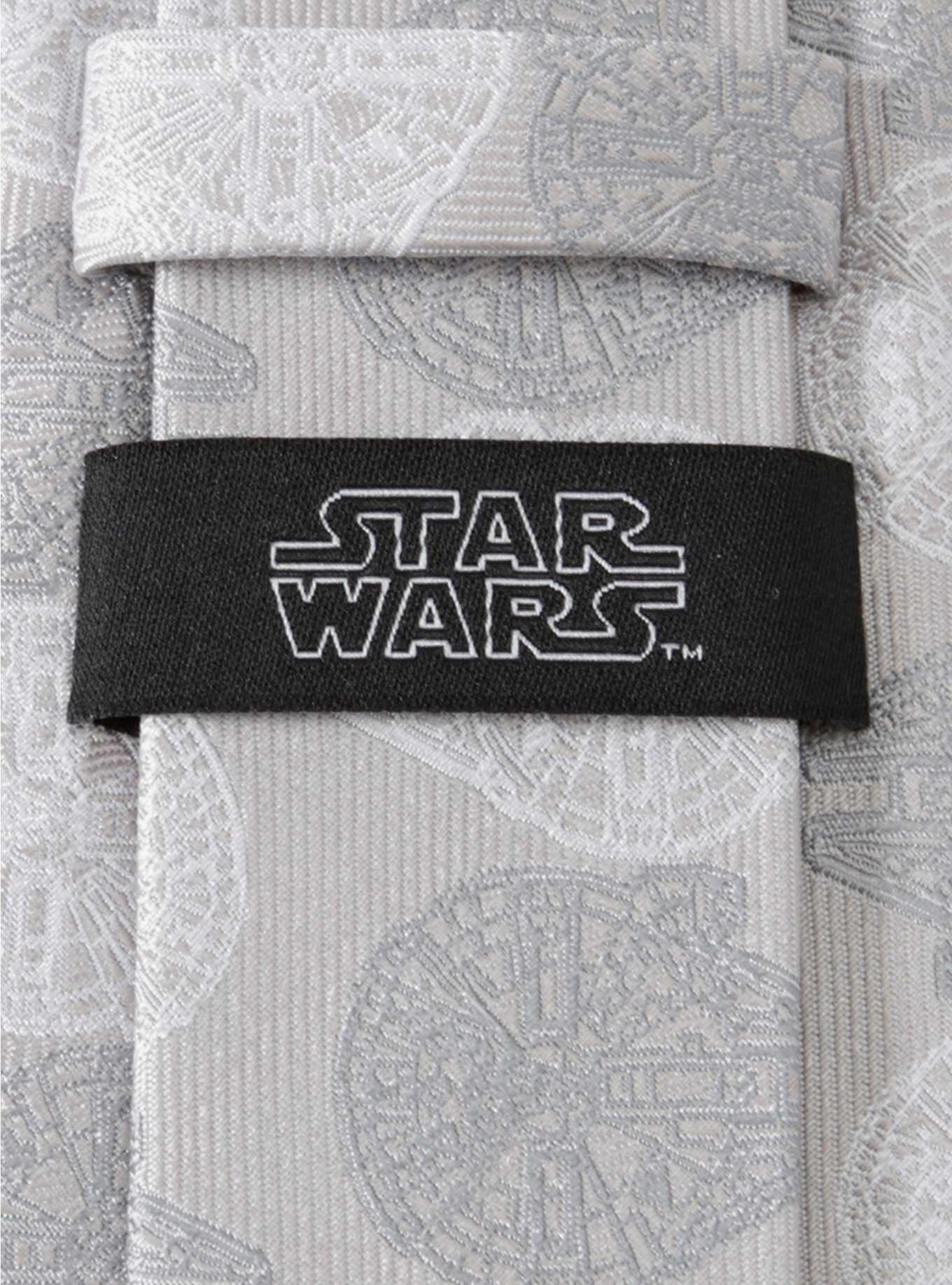 Star Wars The Millennium Falcon Gray Tie, , hi-res