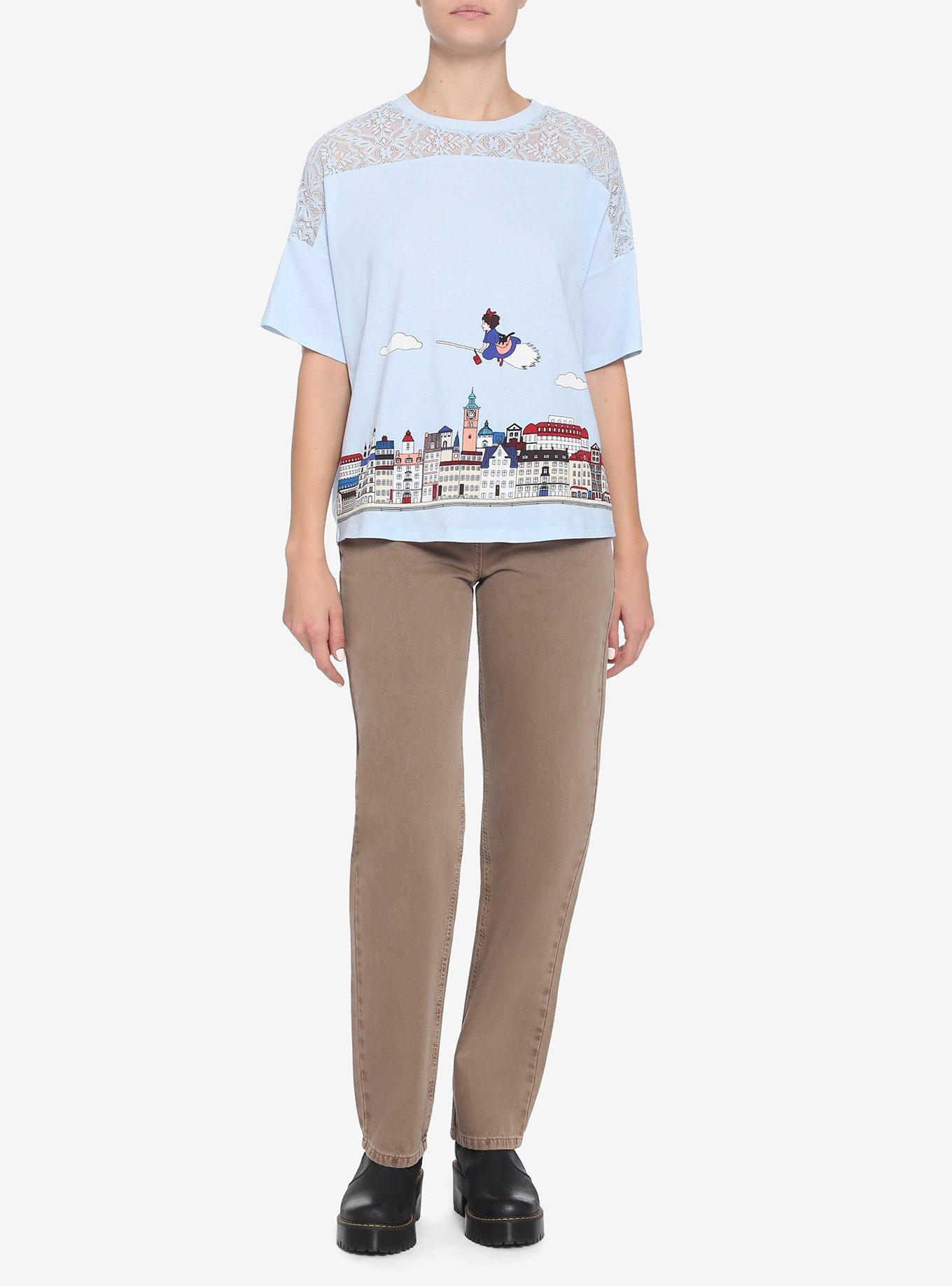 Her Universe Studio Ghibli Kiki's Delivery Service Town Lace Top, MULTI, alternate