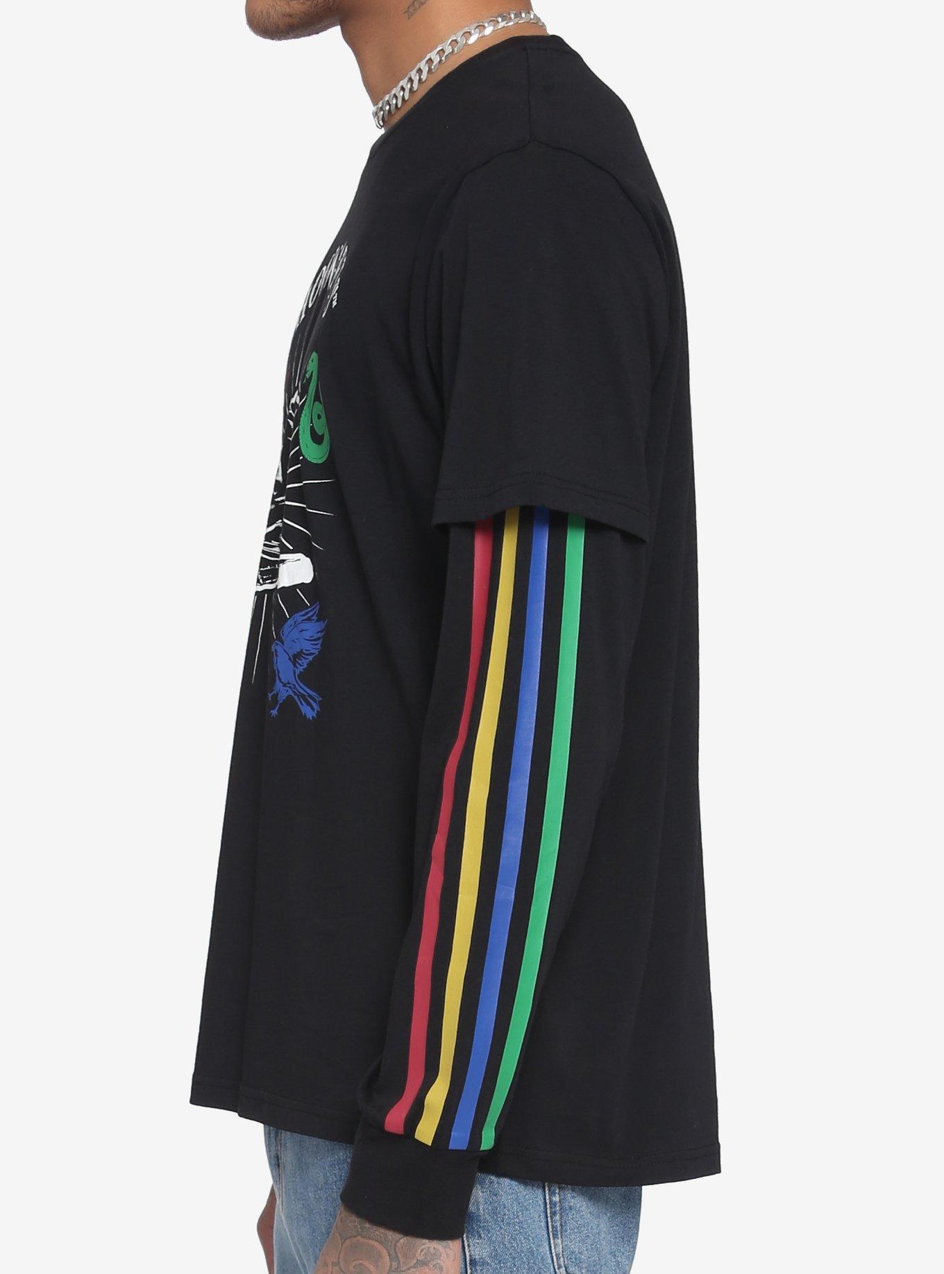 Harry Potter Hogwarts Houses Twofer Long-Sleeve T-Shirt, MULTI, alternate