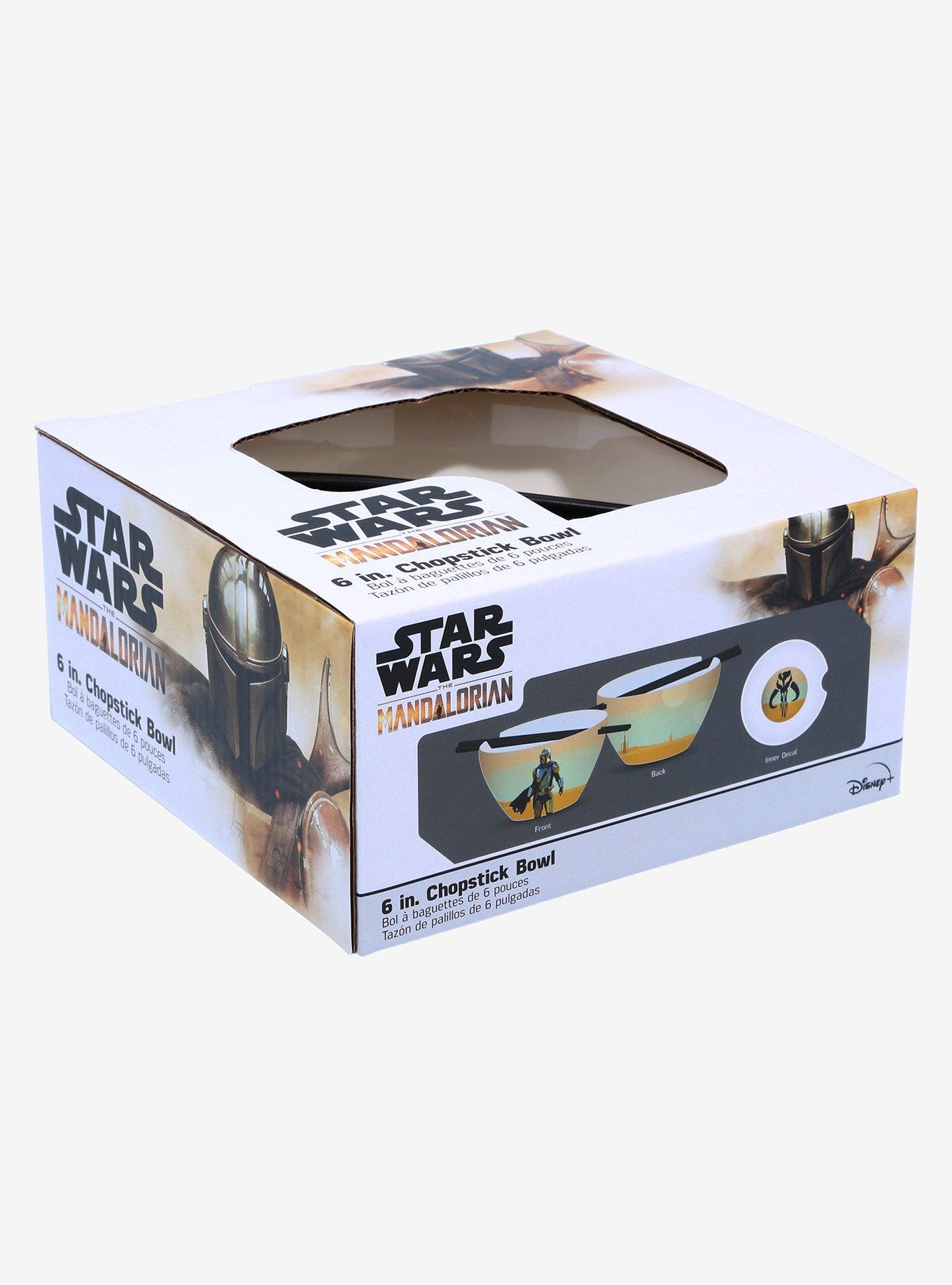 Star Wars The Mandalorian Scenery Ramen Bowl with Chopsticks, , alternate