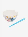 Disney Lilo & Stitch Stitch Yummy Ramen Bowl with Chopsticks, , alternate