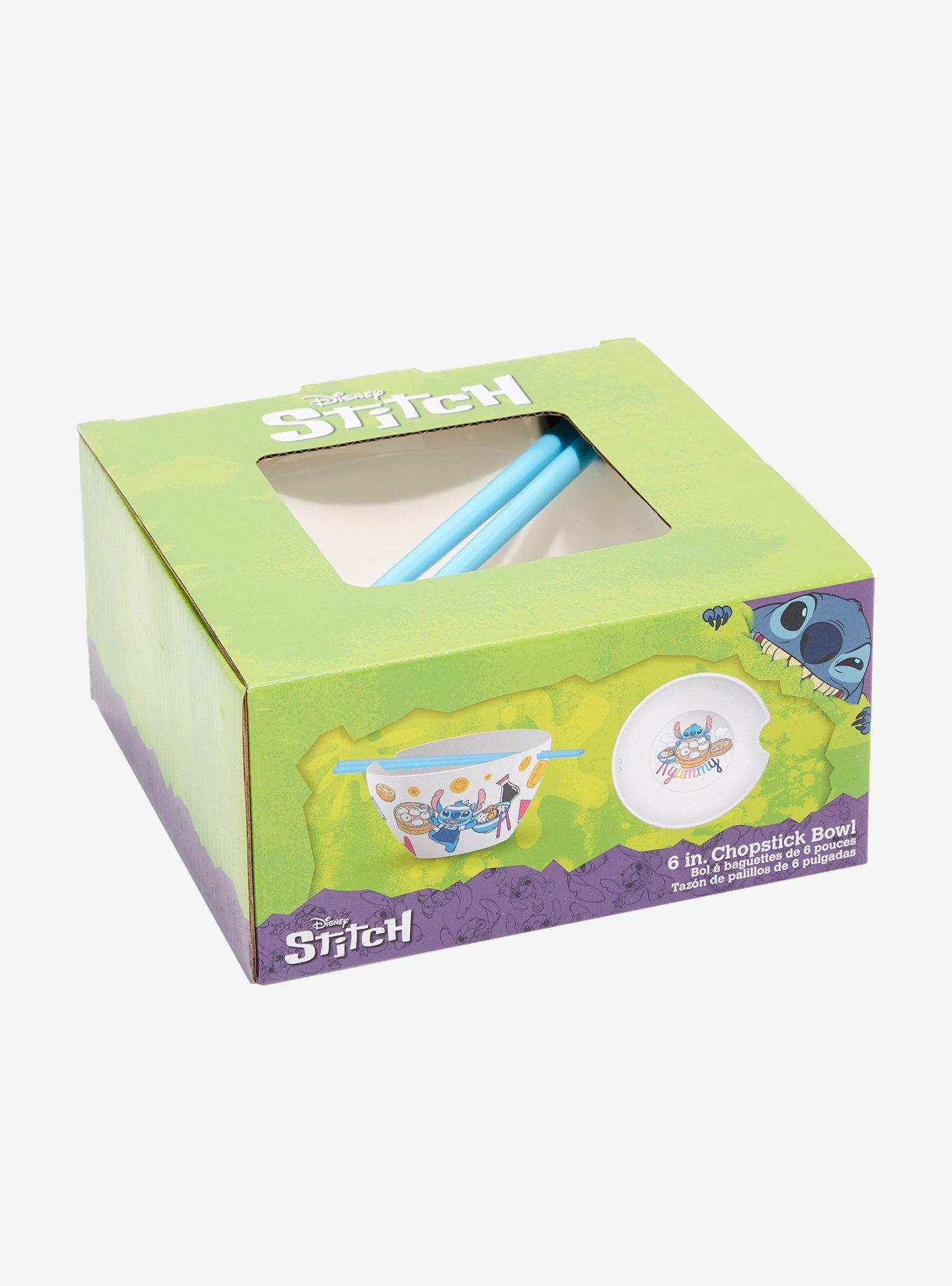 Disney Lilo & Stitch Stitch Yummy Ramen Bowl with Chopsticks, , alternate