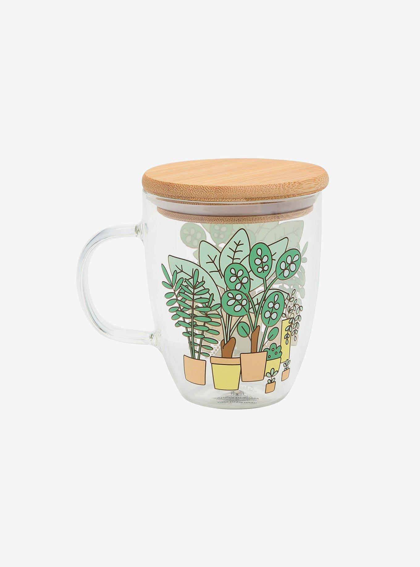 Pusheen hotsell Glass Botanical Mug