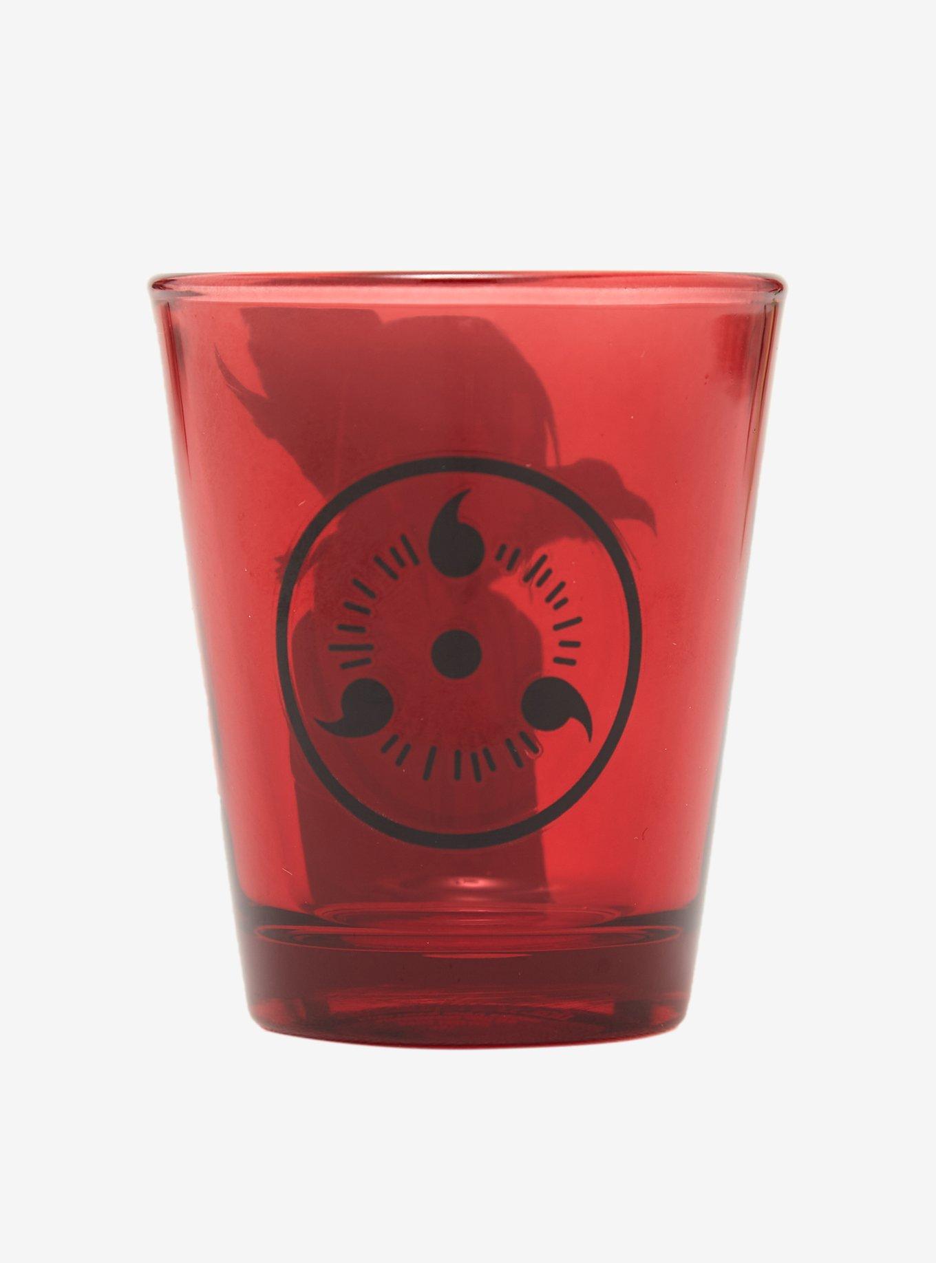 Naruto Shippuden Itachi Crow Mini Glass, , alternate