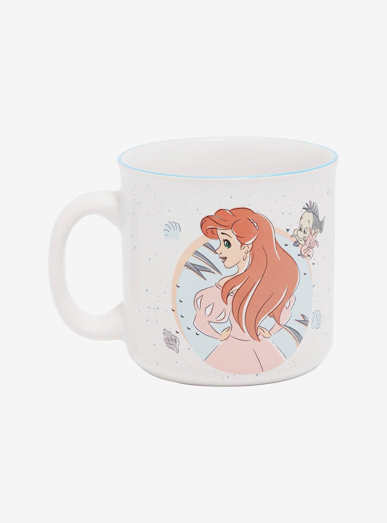 Disney The Little Mermaid Ariel & Flounder Camper Mug, , alternate