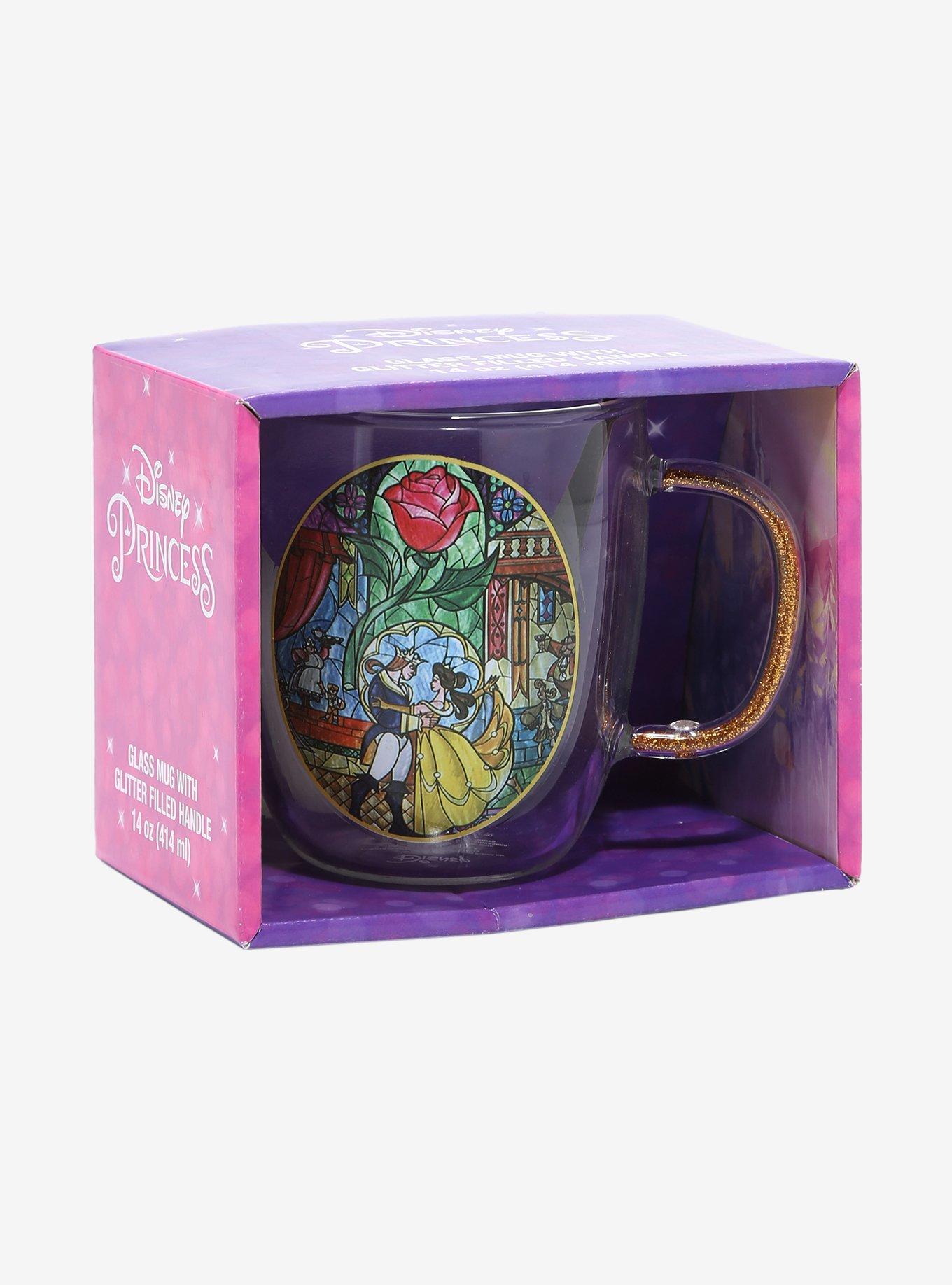 Disney Beauty And The Beast Stained Glass Mug, , alternate