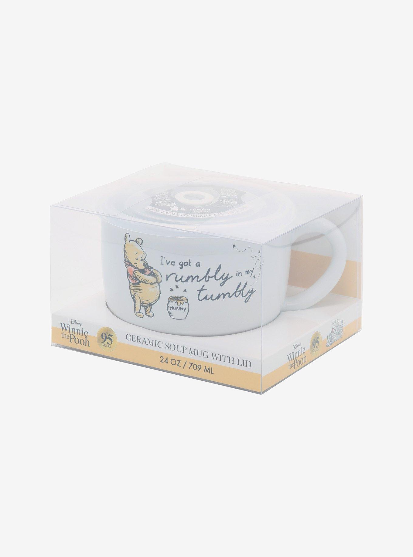 Disney Winnie The Pooh Rumbly Soup Mug With Lid, , alternate