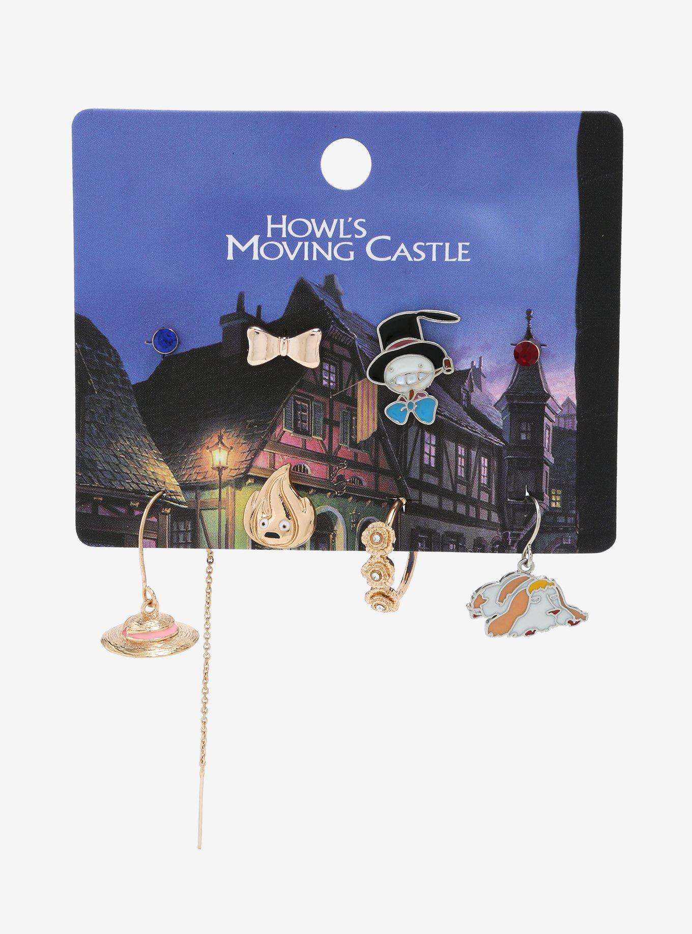 Studio Ghibli Howl's Moving Castle Mix and Match Earring Set - BoxLunch Exclusive, , alternate