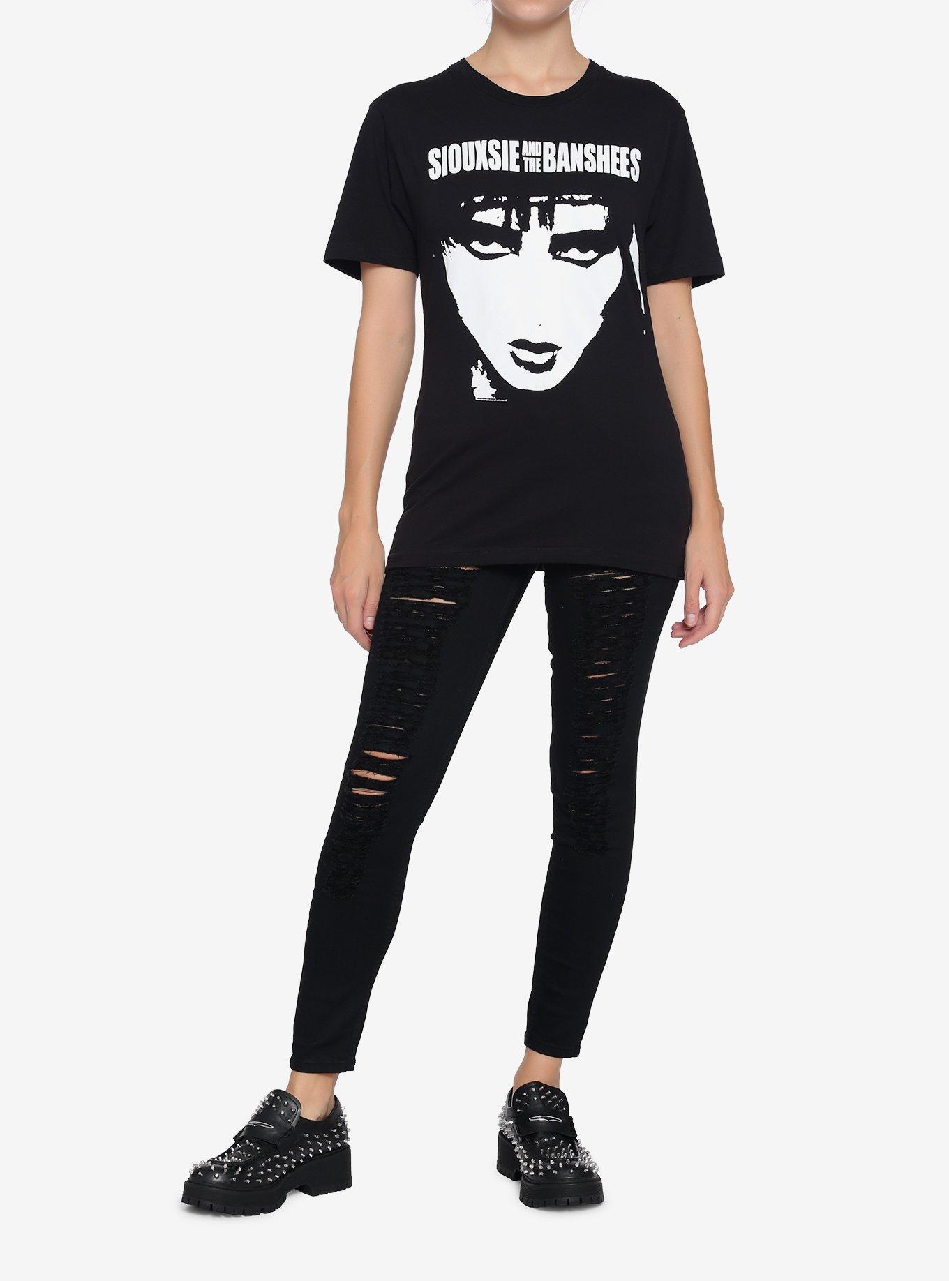 Siouxsie And The Banshees Girls T-Shirt, BLACK, alternate