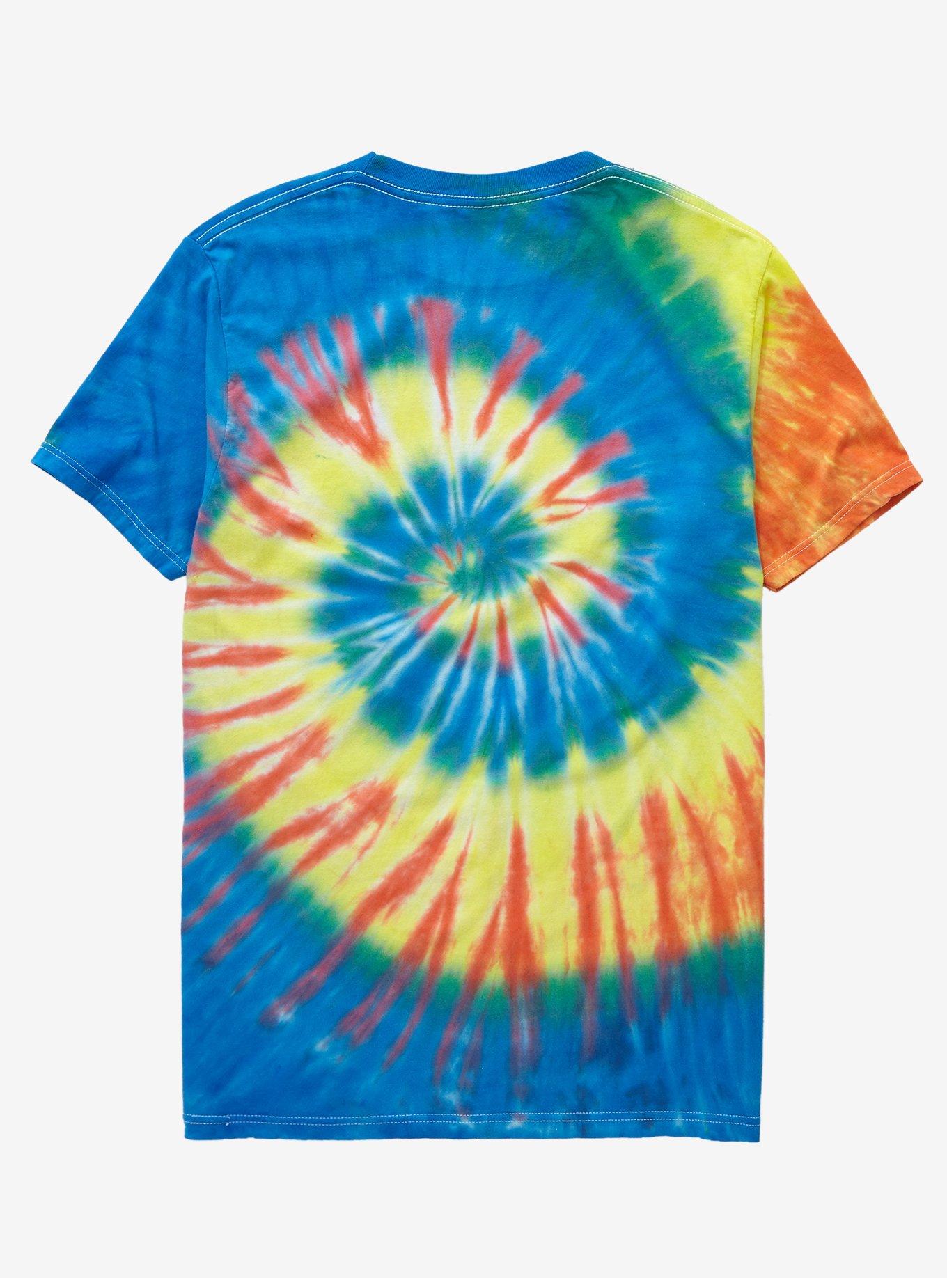 Weezer Logo Tie-Dye Girls T-Shirt, MULTI, alternate