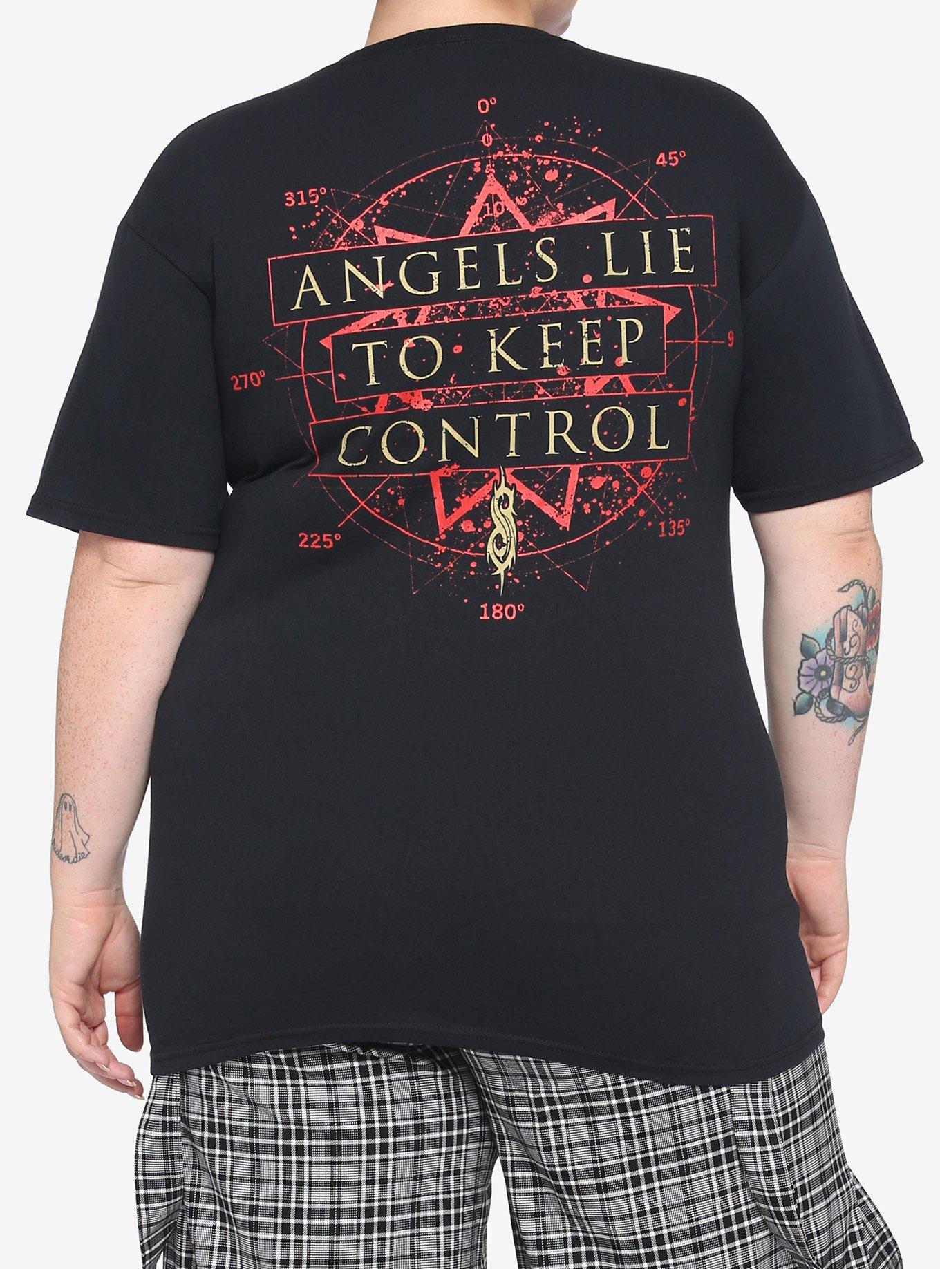 Slipknot All Hope Is Gone Snuff Girls T-Shirt Plus Size, BLACK, alternate