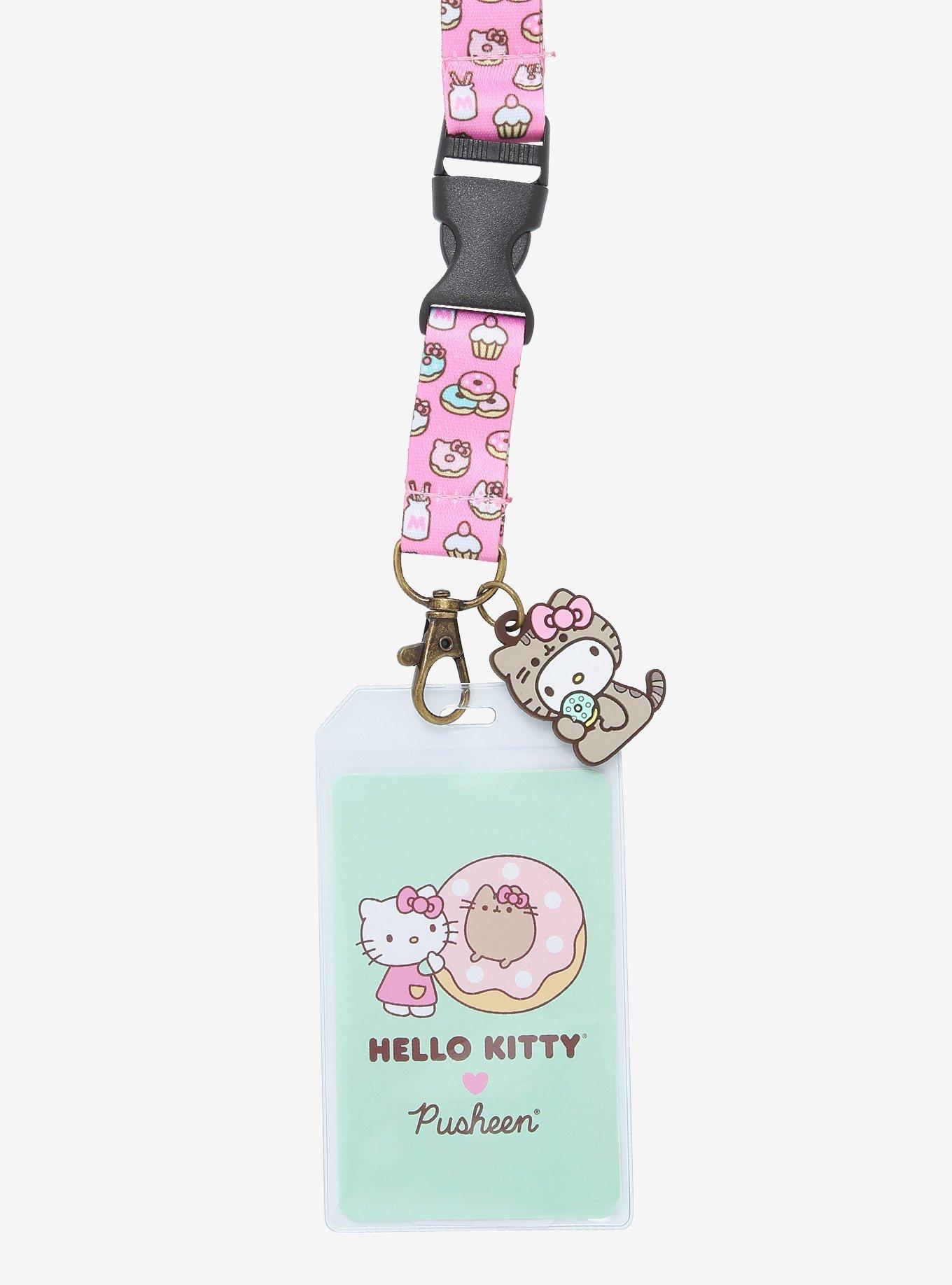 Loungefly Hello Kitty X Pusheen Sweets Lanyard, , alternate