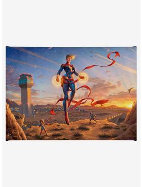 Plus Size Marvel Captain Marvel Dawn of a New Day 10" x 14" Gallery Wrapped Canvas, , hi-res