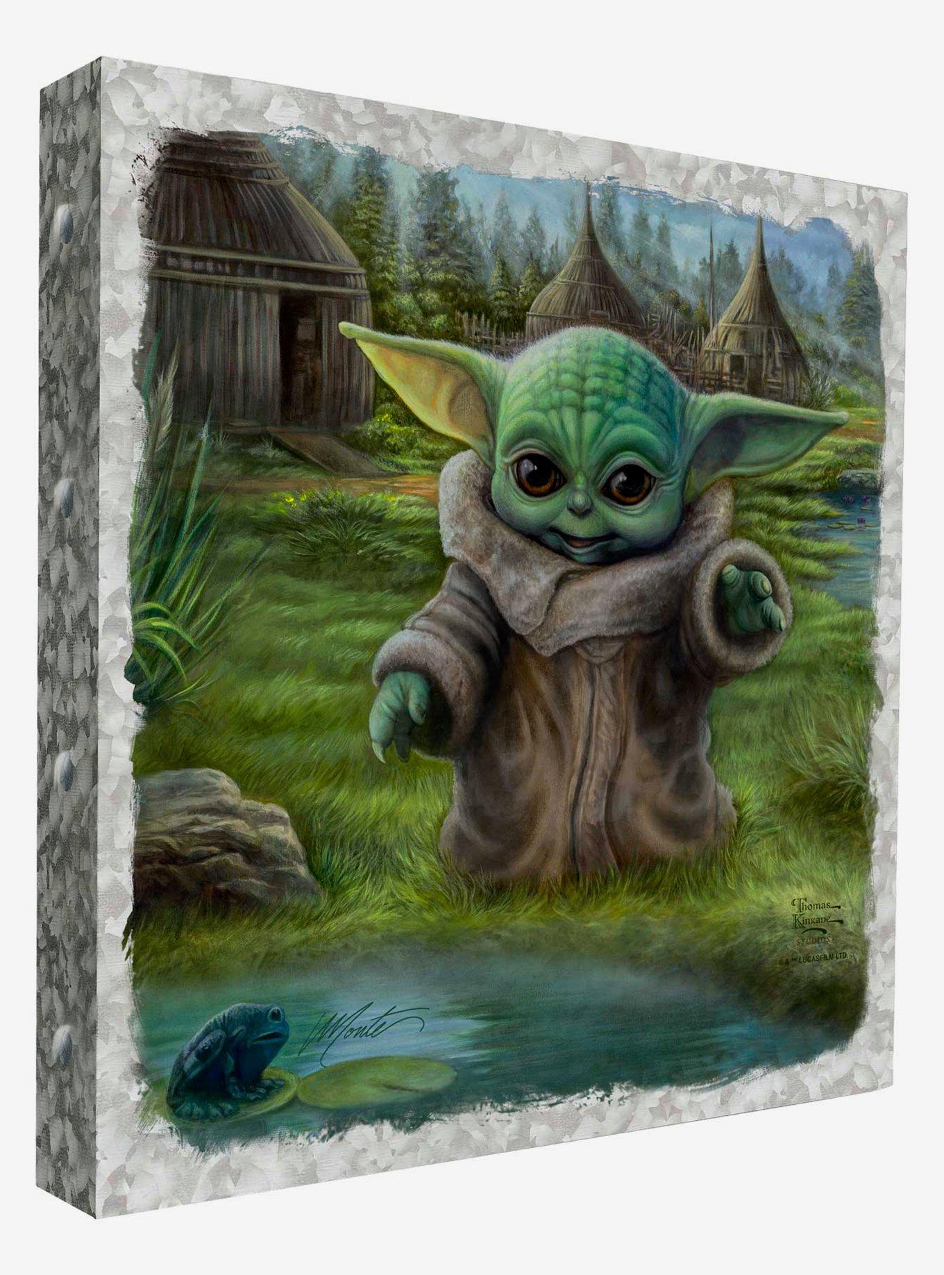 Star Wars The Mandalorian Child's Play 14" x 14" Metal Box Art, , hi-res