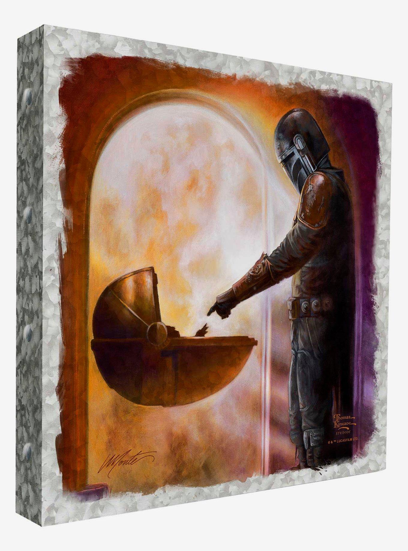Star Wars The Mandalorian Turning Point 14" x 14" Metal Box Art, , alternate