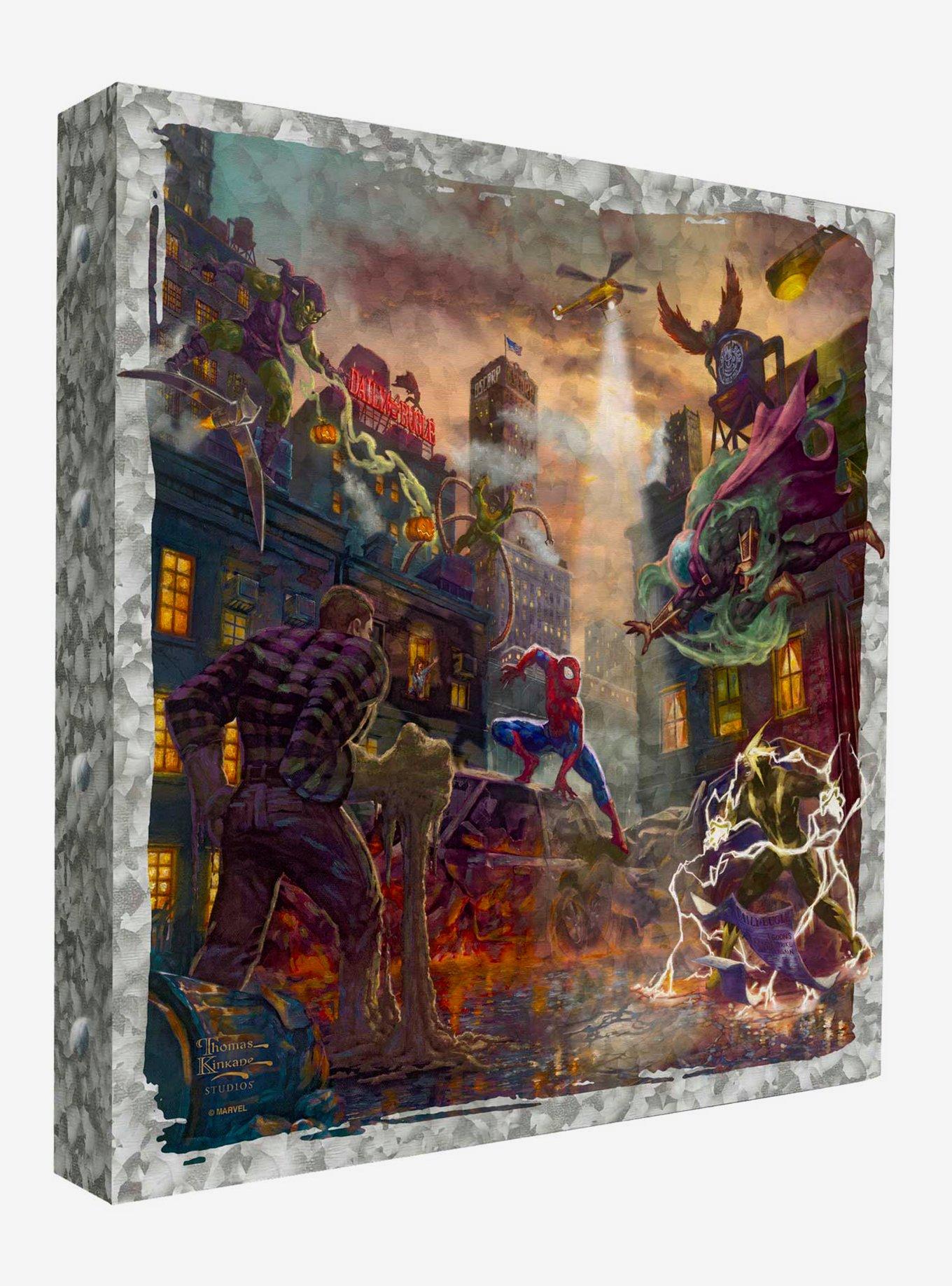 Marvel Spider-Man vs. the Sinister Six 14" x 14" Metal Box Art, , hi-res