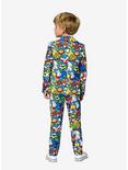 OppoSuits Nintendo Super Mario Youth Suit, BLUE, alternate