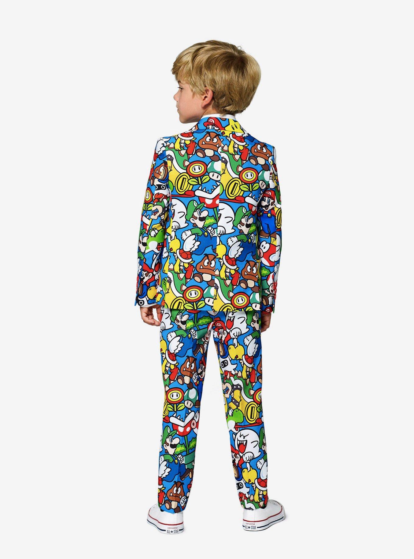 OppoSuits Nintendo Super Mario Youth Suit, , hi-res