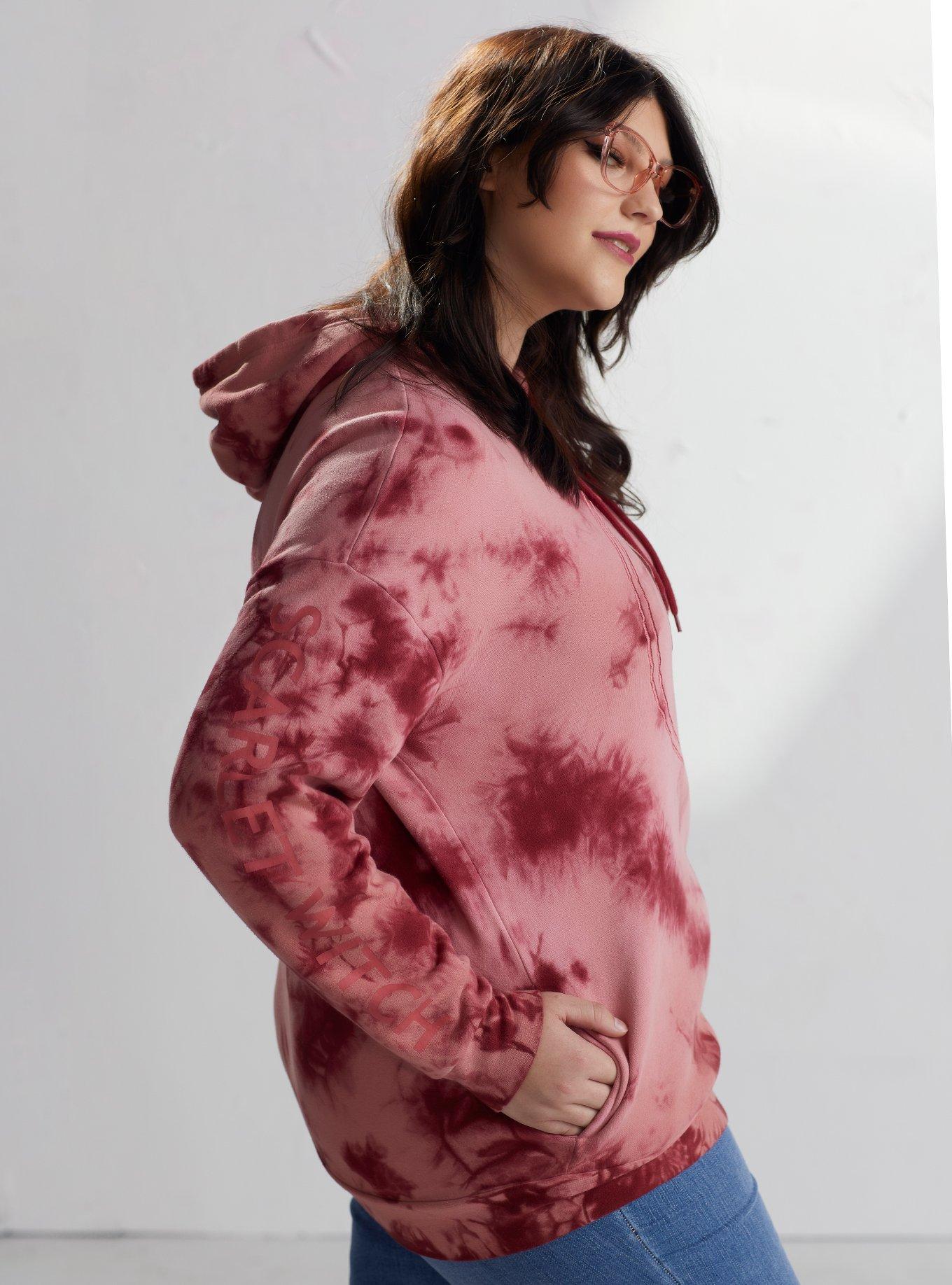 Her Universe Marvel WandaVision Scarlet Witch Hoodie Plus Size, MULTI, alternate