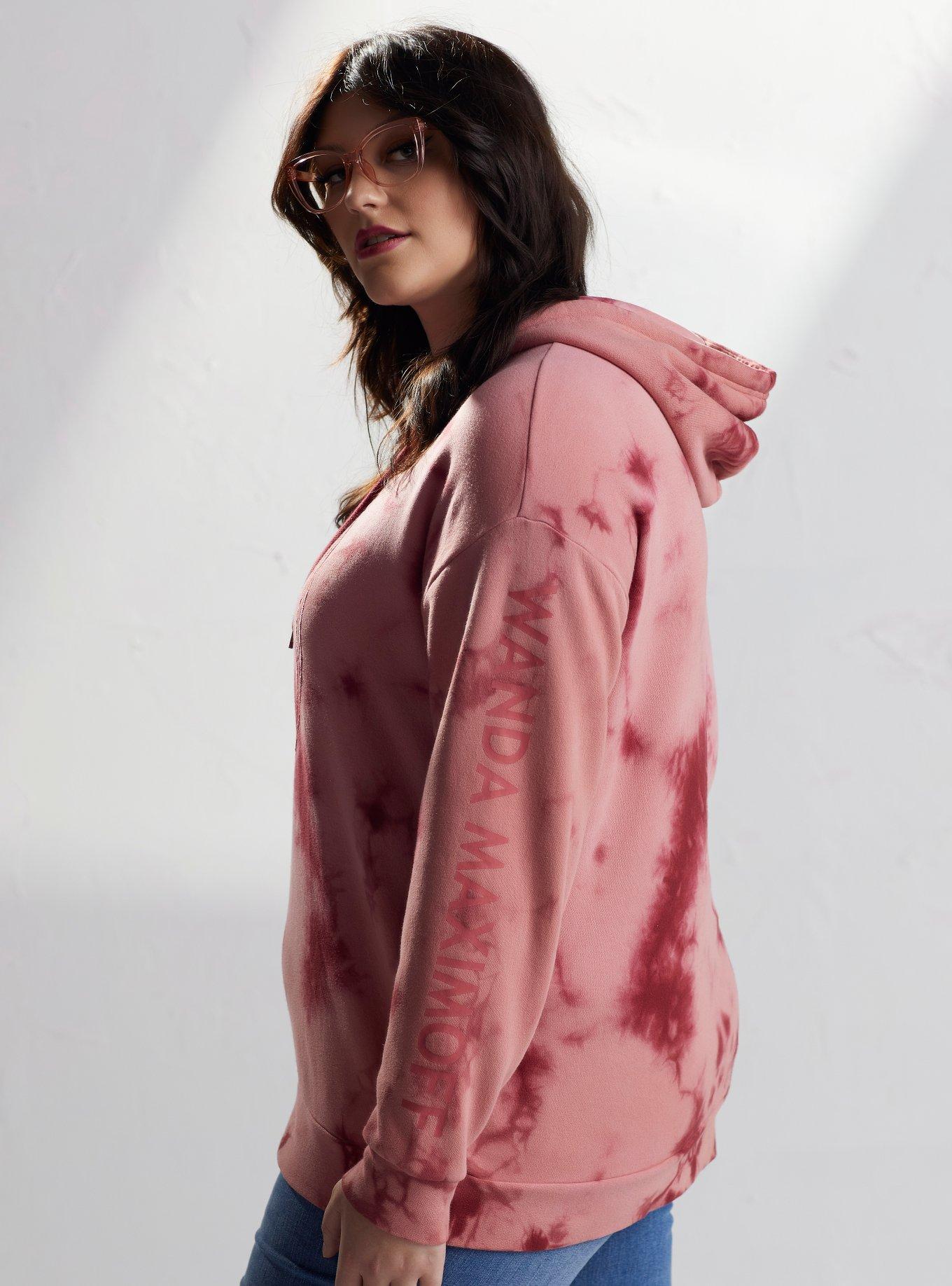 Her Universe Marvel WandaVision Scarlet Witch Hoodie Plus Size, MULTI, alternate