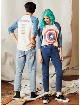 Our Universe The Falcon And The Winter Soldier Captain America Raglan T-Shirt, , hi-res
