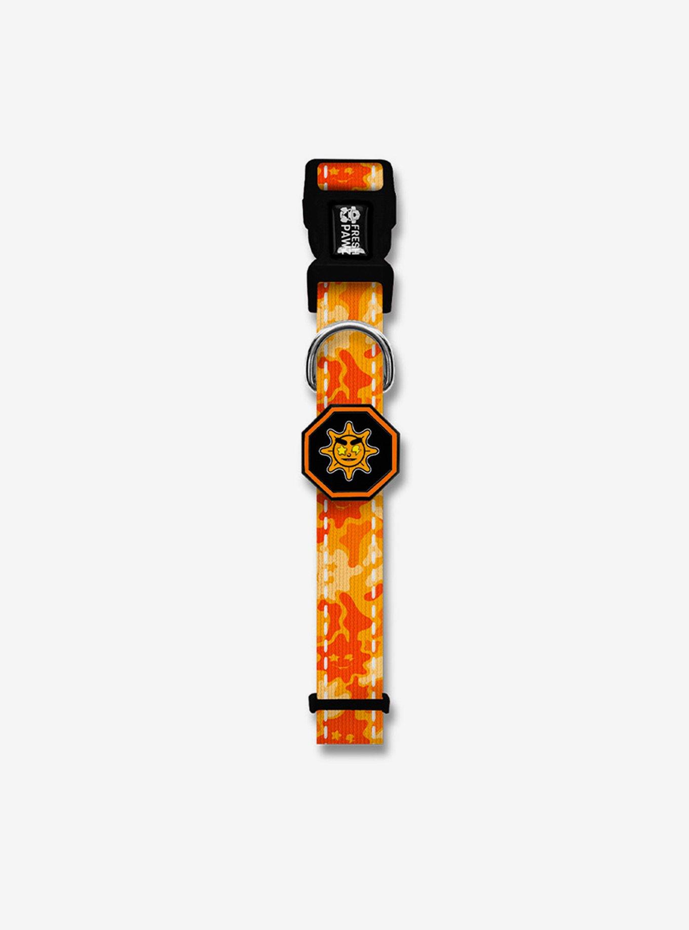 Glo Gang x Fresh Pawz Collar, ORANGE, alternate