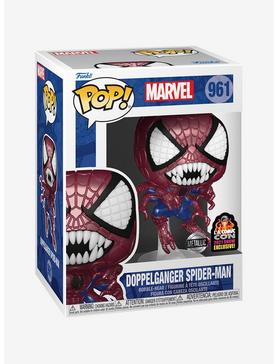 Funko Marvel Pop! Doppelganger Spider-Man (Metallic) Vinyl Bobble-Head 2021 L.A. Comic Con Exclusive, , hi-res