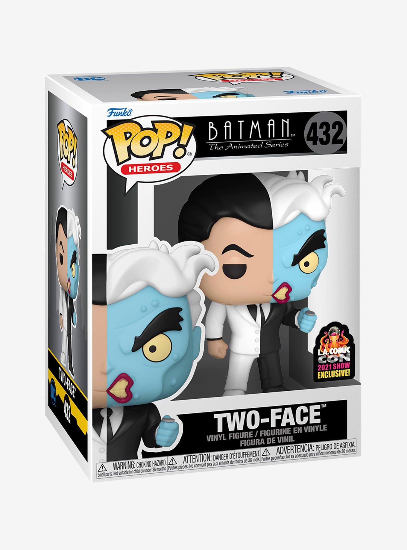 Funko DC Comics Pop! Heroes Two-Face Vinyl Figure 2021 L.A. Comic Con Exclusive, , alternate