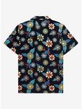Marvel Spider-Man Groovy Floral Woven Button-Up - BoxLunch Exclusive, MULTI, alternate