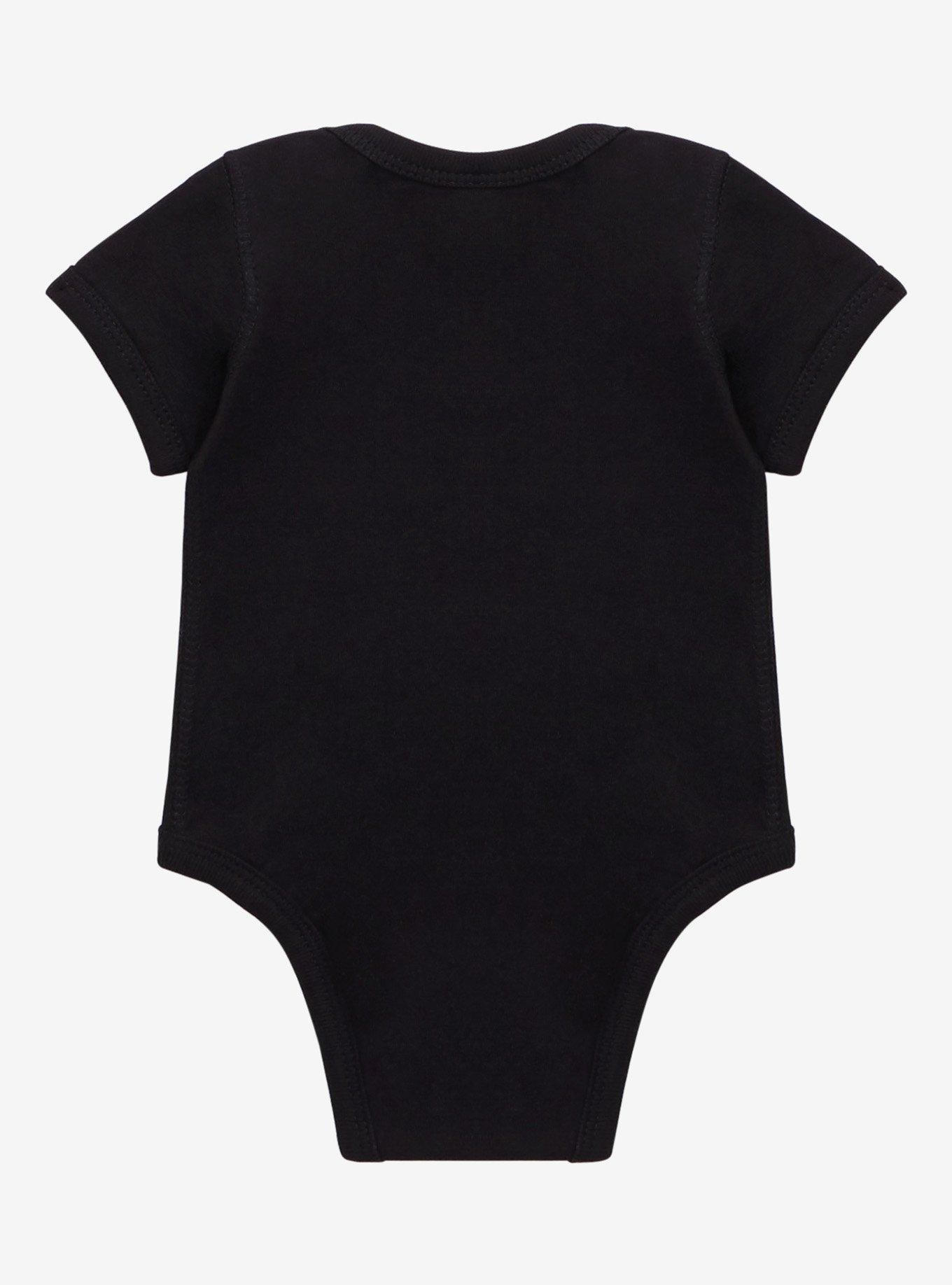 Twenty One Pilots Scaled And Icy Trash Dragon Infant Bodysuit, BLACK, alternate
