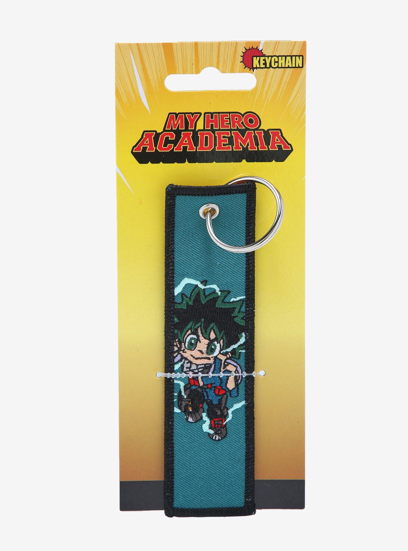 My Hero Academia Chibi Deku & Bakugo Fabric Tag Keychain - BoxLunch Exclusive, , alternate
