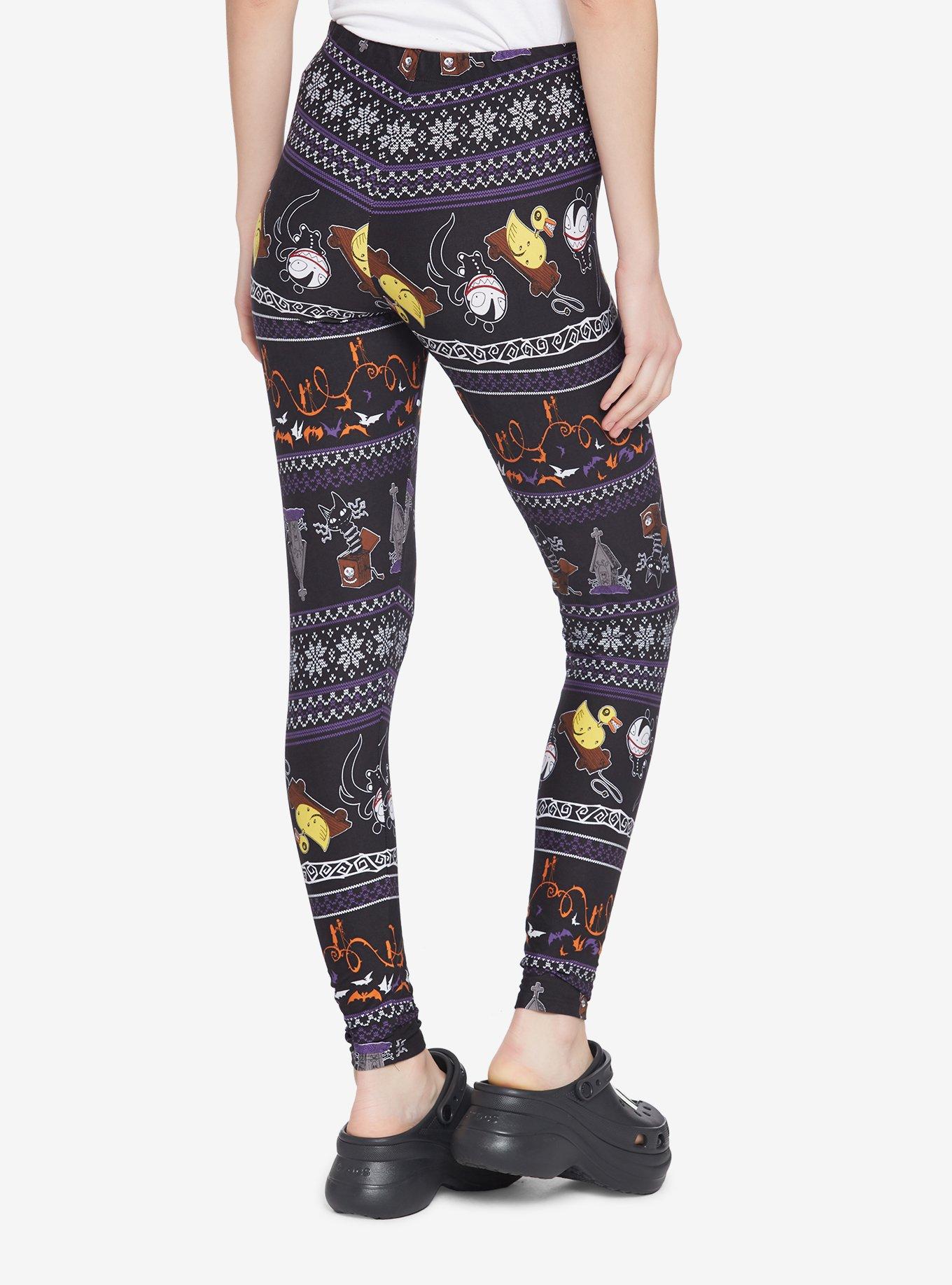 The Nightmare Before Christmas Toys Fair Isle Leggings, MULTI, alternate