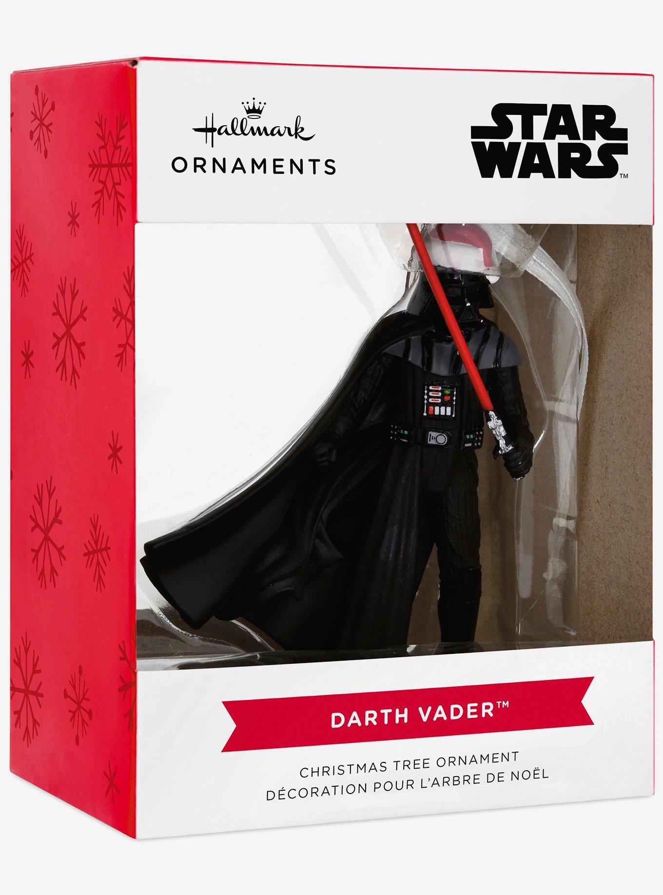 Hallmark Ornaments Star Wars Darth Vader Santa Ornament, , alternate