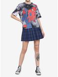 Her Universe Marvel Spider-Man In Action Tie-Dye Girls T-Shirt, MULTI, alternate