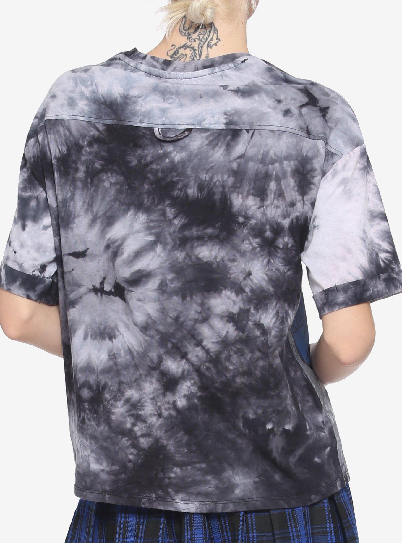 Her Universe Marvel Spider-Man In Action Tie-Dye Girls T-Shirt, MULTI, alternate