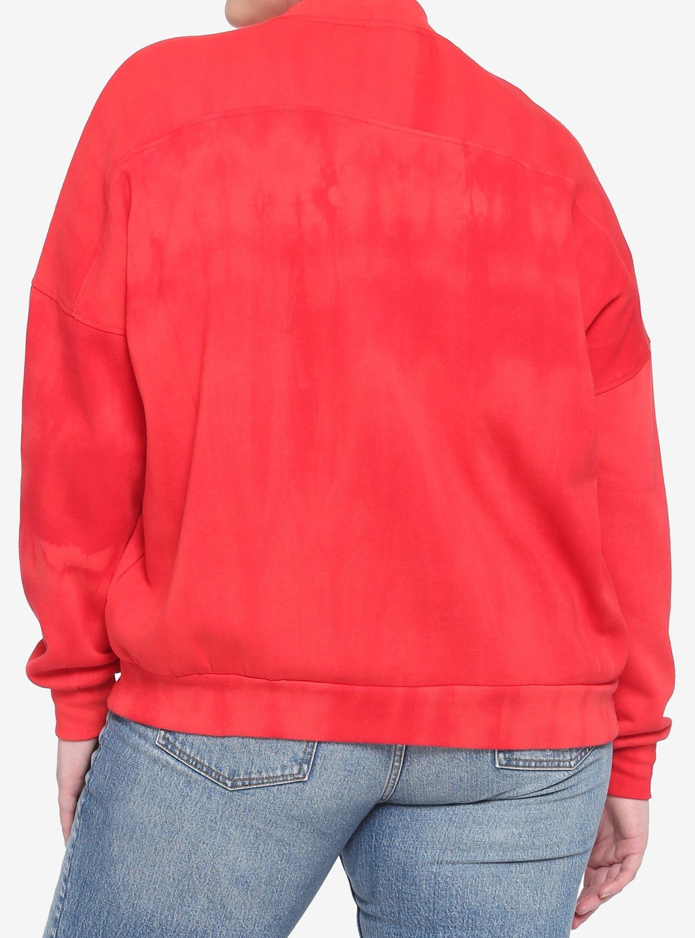 Her Universe Marvel Spider-Man Mock Neck Girls Sweatshirt Plus Size, MULTI, alternate