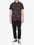 Our Universe Marvel Spider-Man Allover Woven Button-Up, MULTI, alternate
