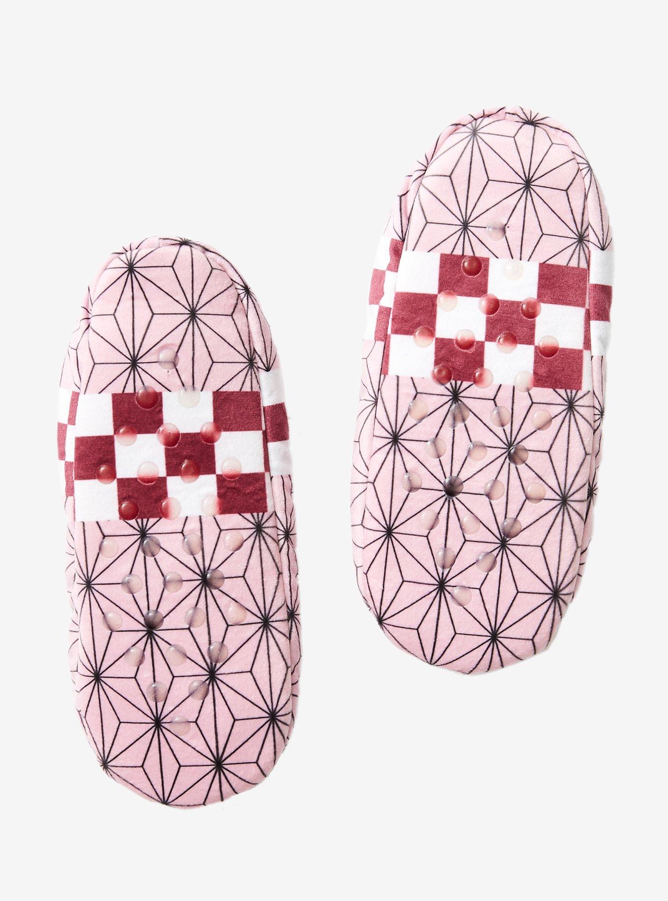 Demon Slayer: Kimetsu no Yaiba Nezuko Kimono Slipper Socks, , alternate